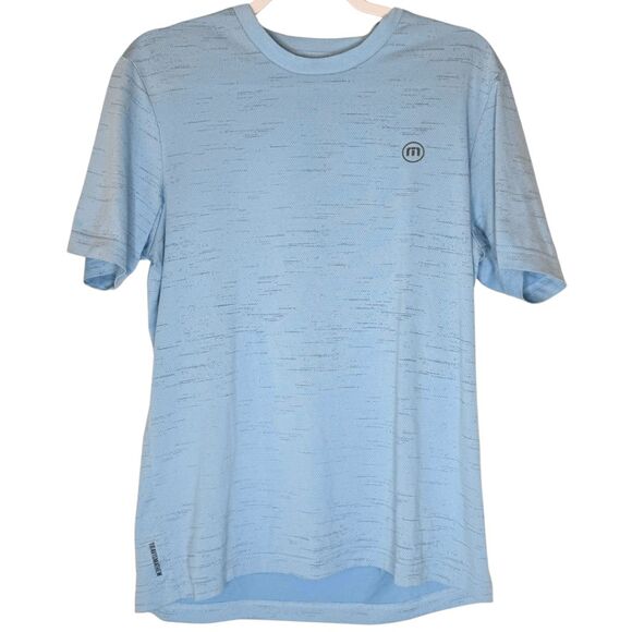 Travis Mathew Other - Travis Mathew Men's Scenic Vista Performance Active Tee T-Shirt Blue Size Medium